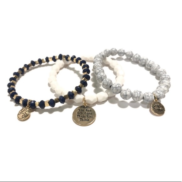 Lily Sky -  Set of 3 Bracelets - Picture 1 of 2